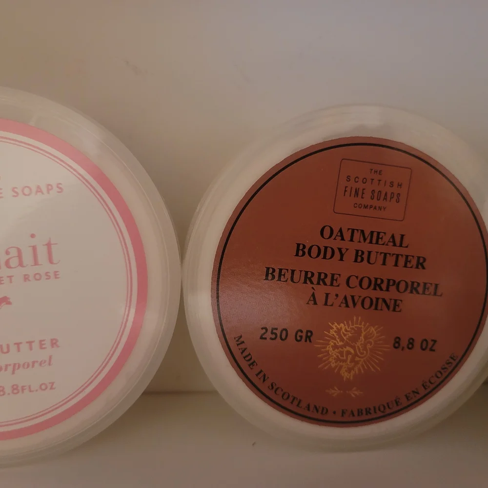 Scottish Fine Soaps Oatmeal Body Butter Jar 8.8oz/250ml